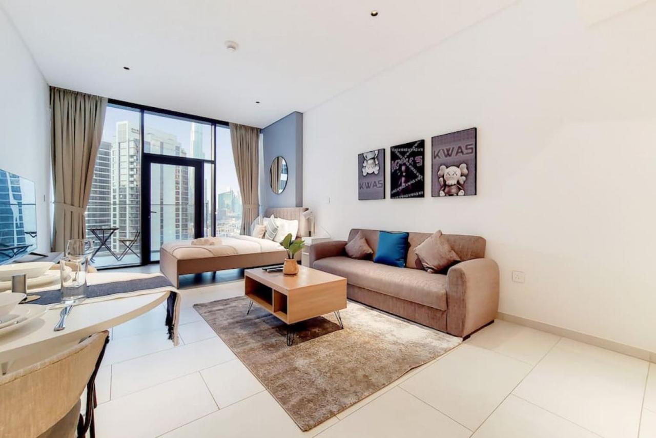 Marquise Square Tower, Business Bay - Bright Studio Dubaj Zewnętrze zdjęcie